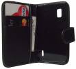 LG Google Nexus 4 E960 Δερμάτινη Θήκη Πορτοφόλι Μαύρο OEM LG Google Nexus 4 E960 Δερμάτινη Θήκη Πορτοφόλι Μαύρο OEM